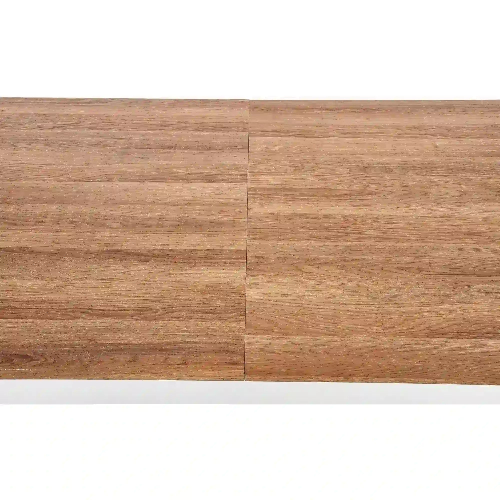 Masa extensibila HOUSTON OCN-37452, stejar/negru