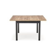 Masa extensibila HOUSTON OCN-37510, stejar/negru