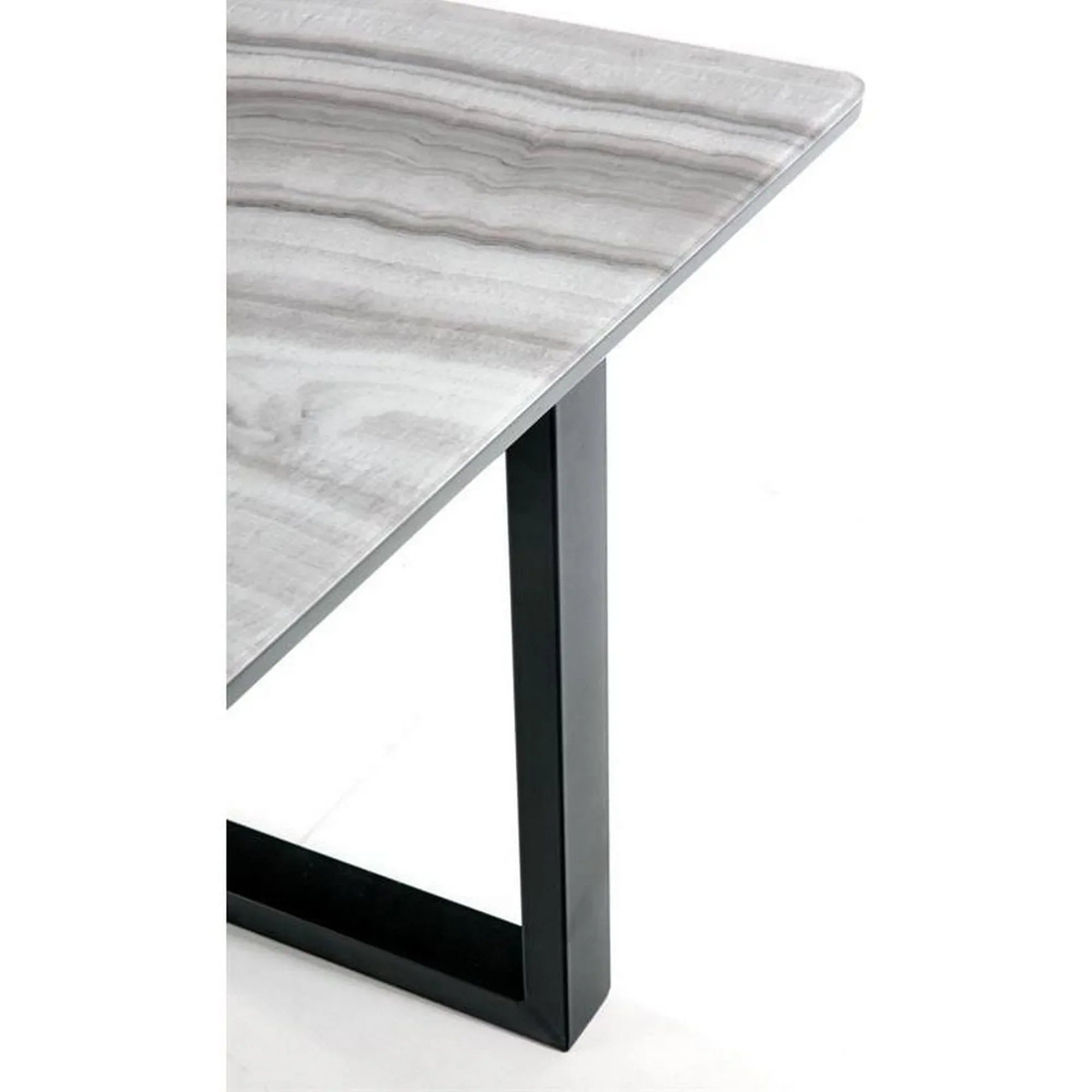 Masa extensibila HOUSTON OCN-37527, gri