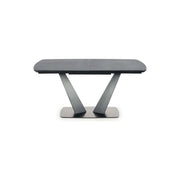 Masa extensibila HOUSTON OCN-37552, gri/negru