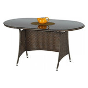 Masa gradina HOUSTON OCN-37277, maro/negru