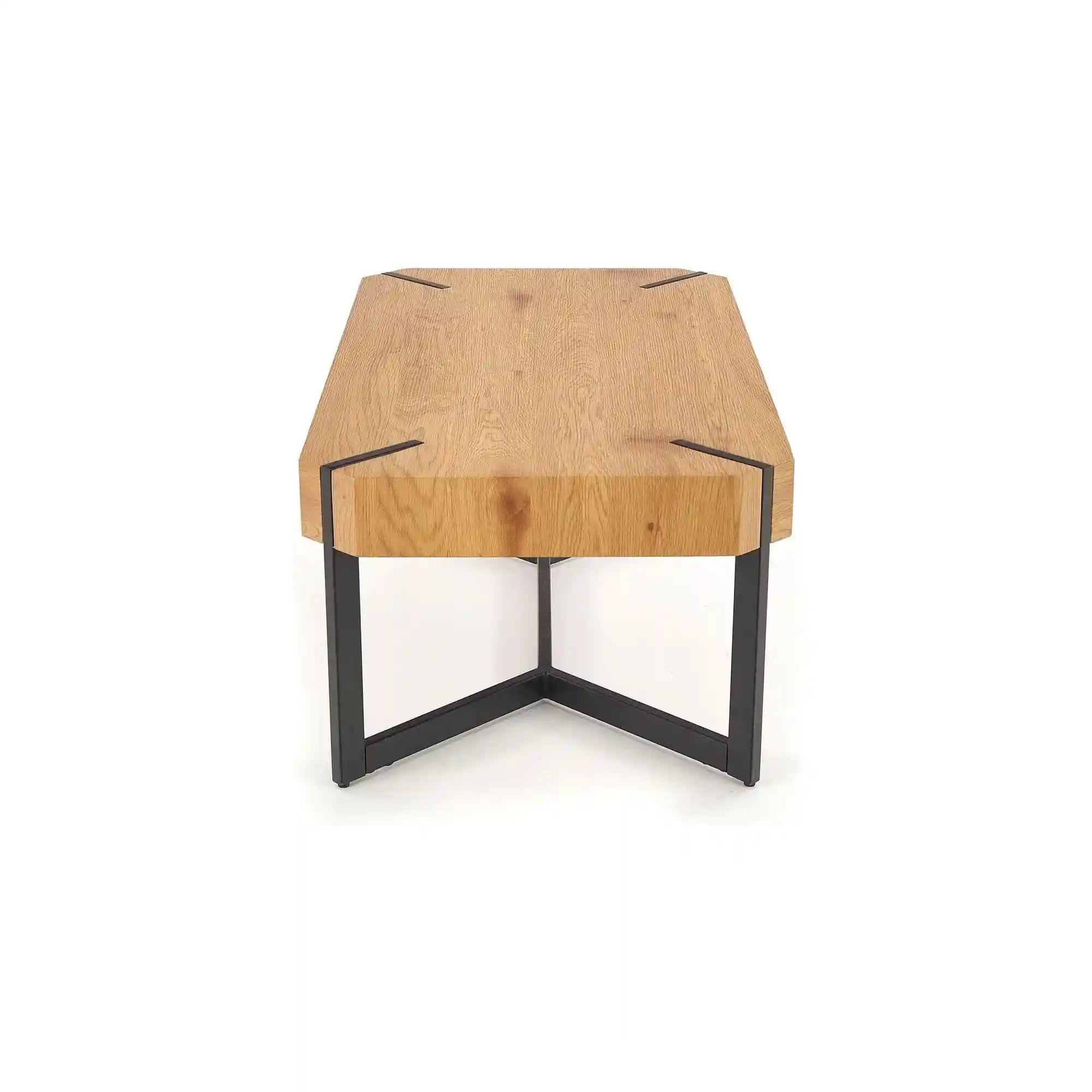 Masa HOUSTON OCN-37123, stejar auriu/negru