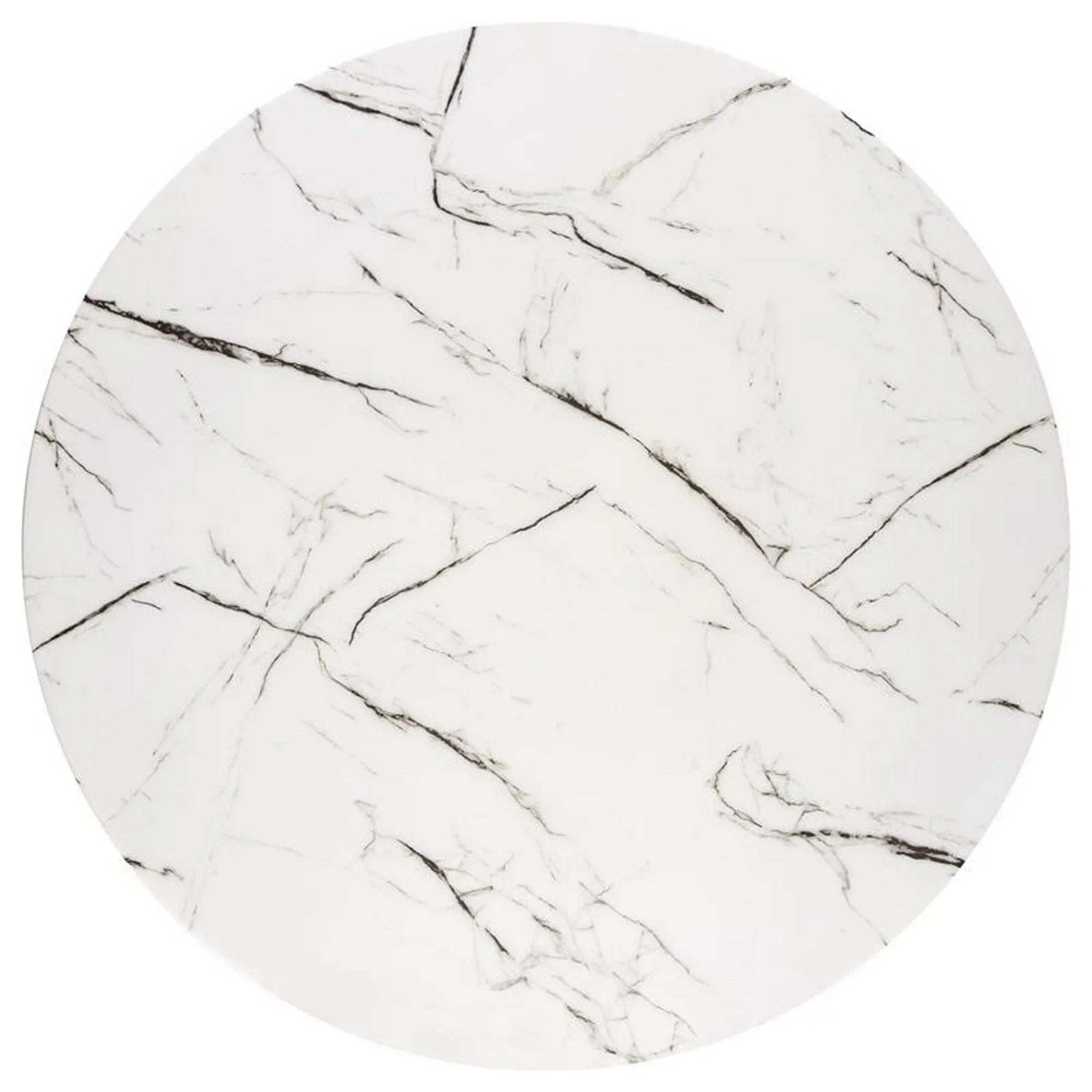 Masa HOUSTON OCN-37339, alb/auriu