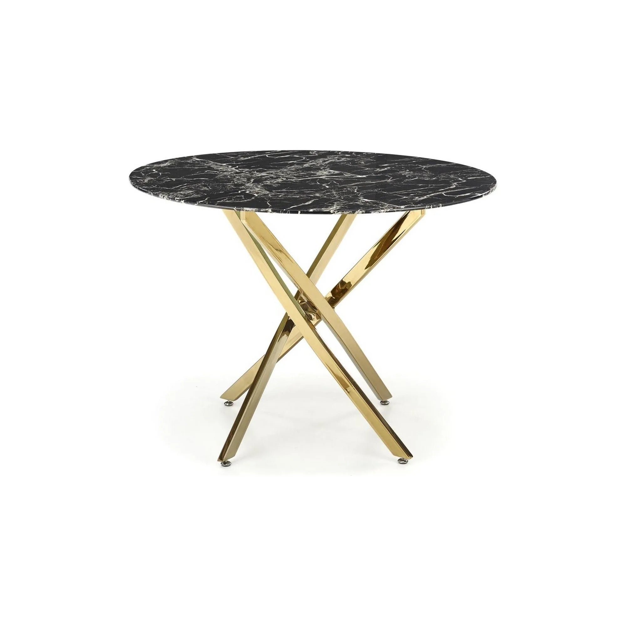 Masa HOUSTON OCN-37369, negru/auriu