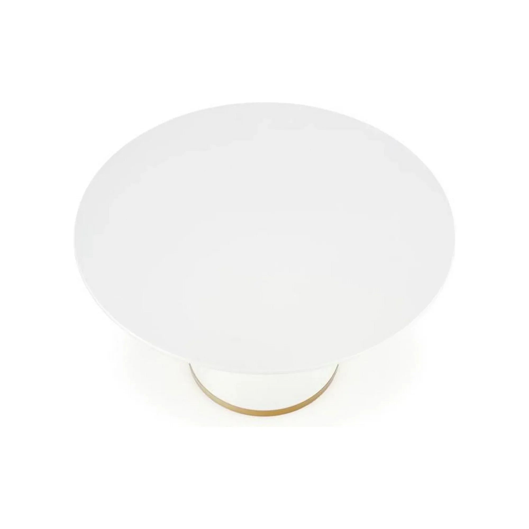 Masa HOUSTON OCN-37400, alb/auriu