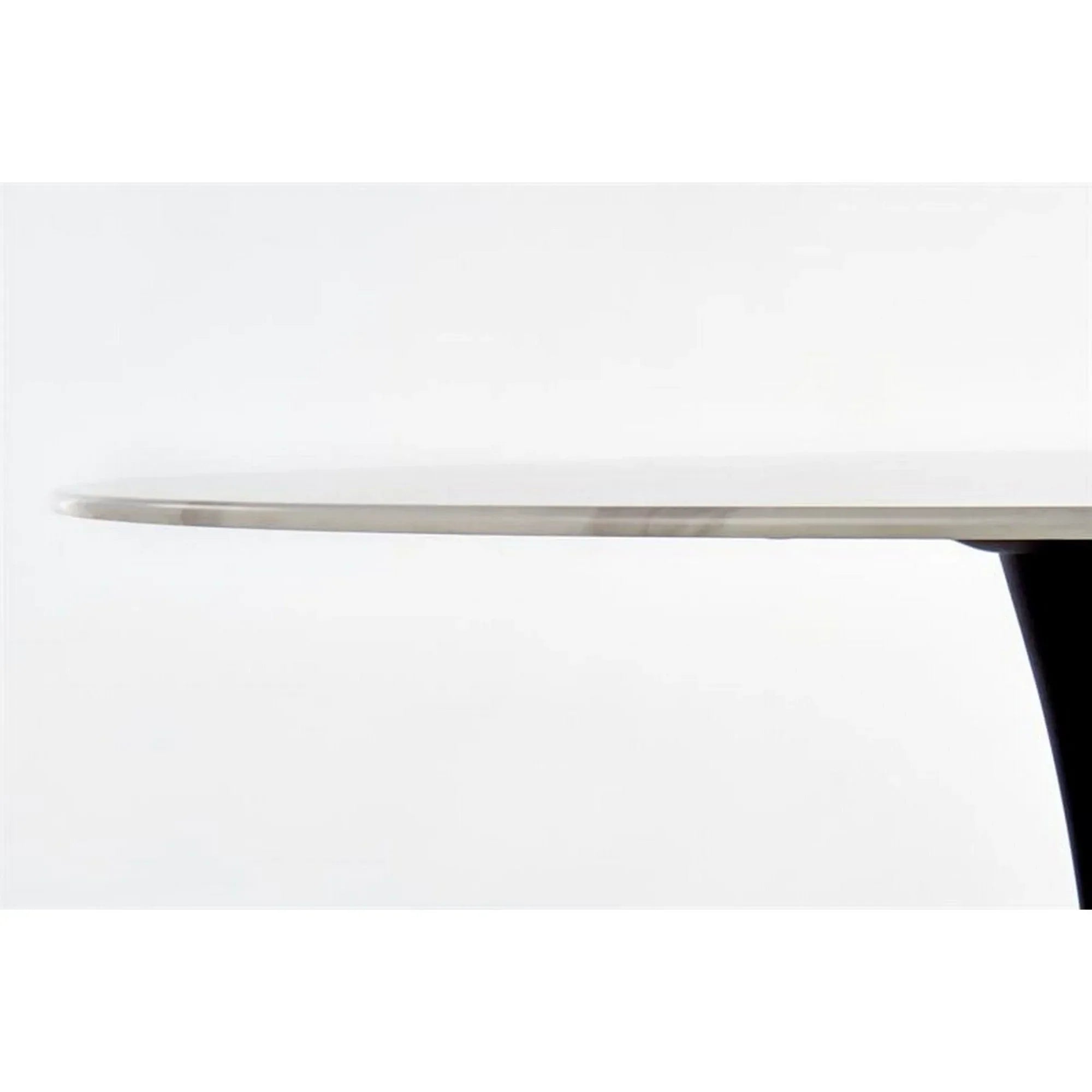 Masa HOUSTON OCN-37414, alb/negru