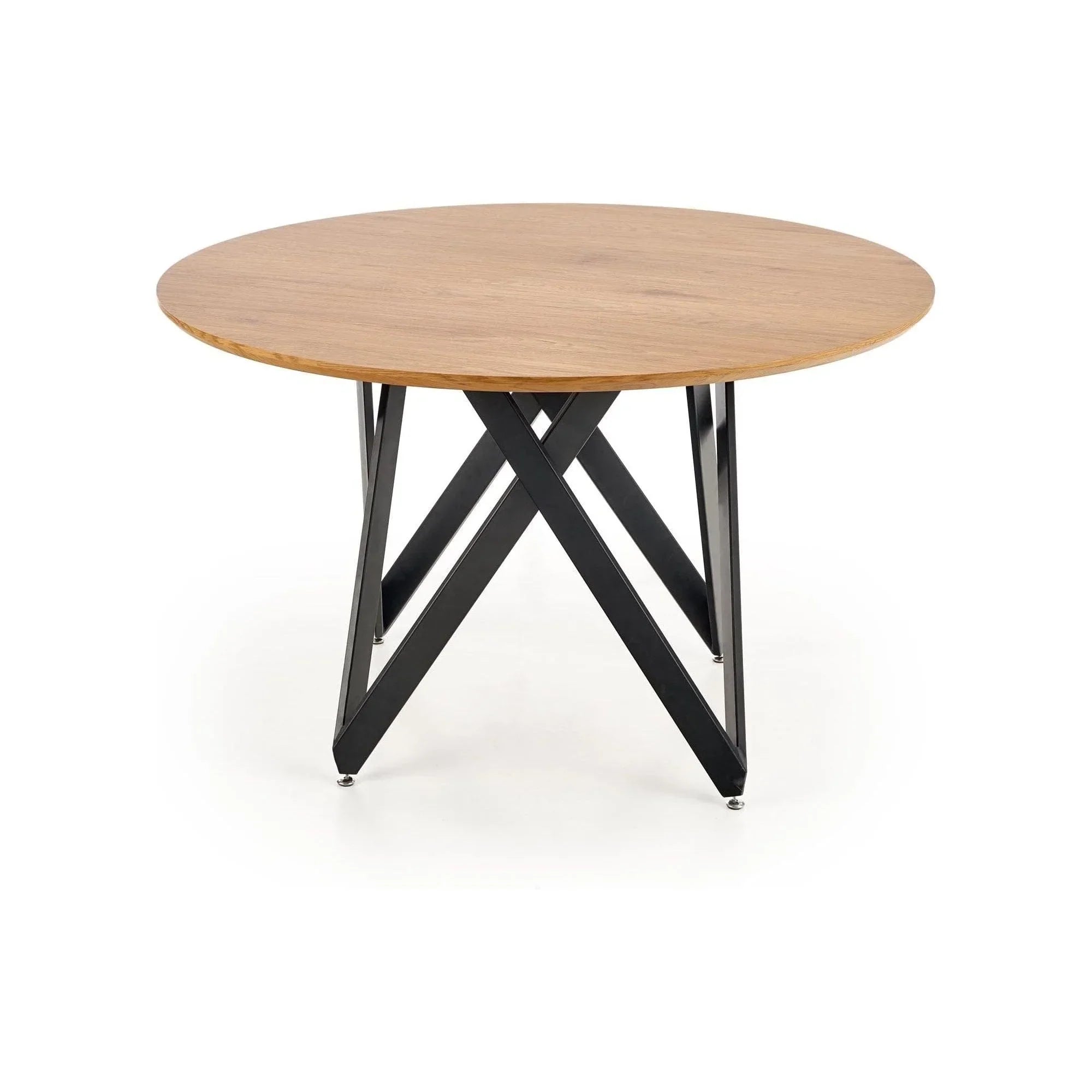 Masa HOUSTON OCN-37425, stejar auriu/negru