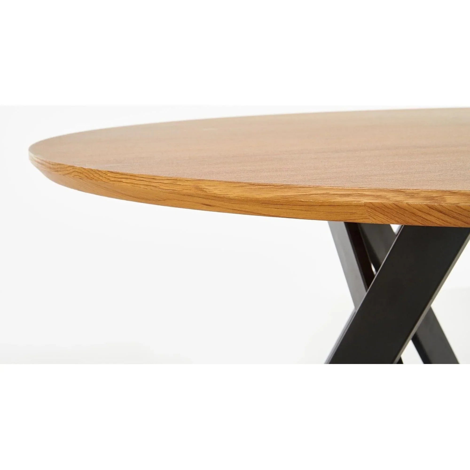 Masa HOUSTON OCN-37425, stejar auriu/negru