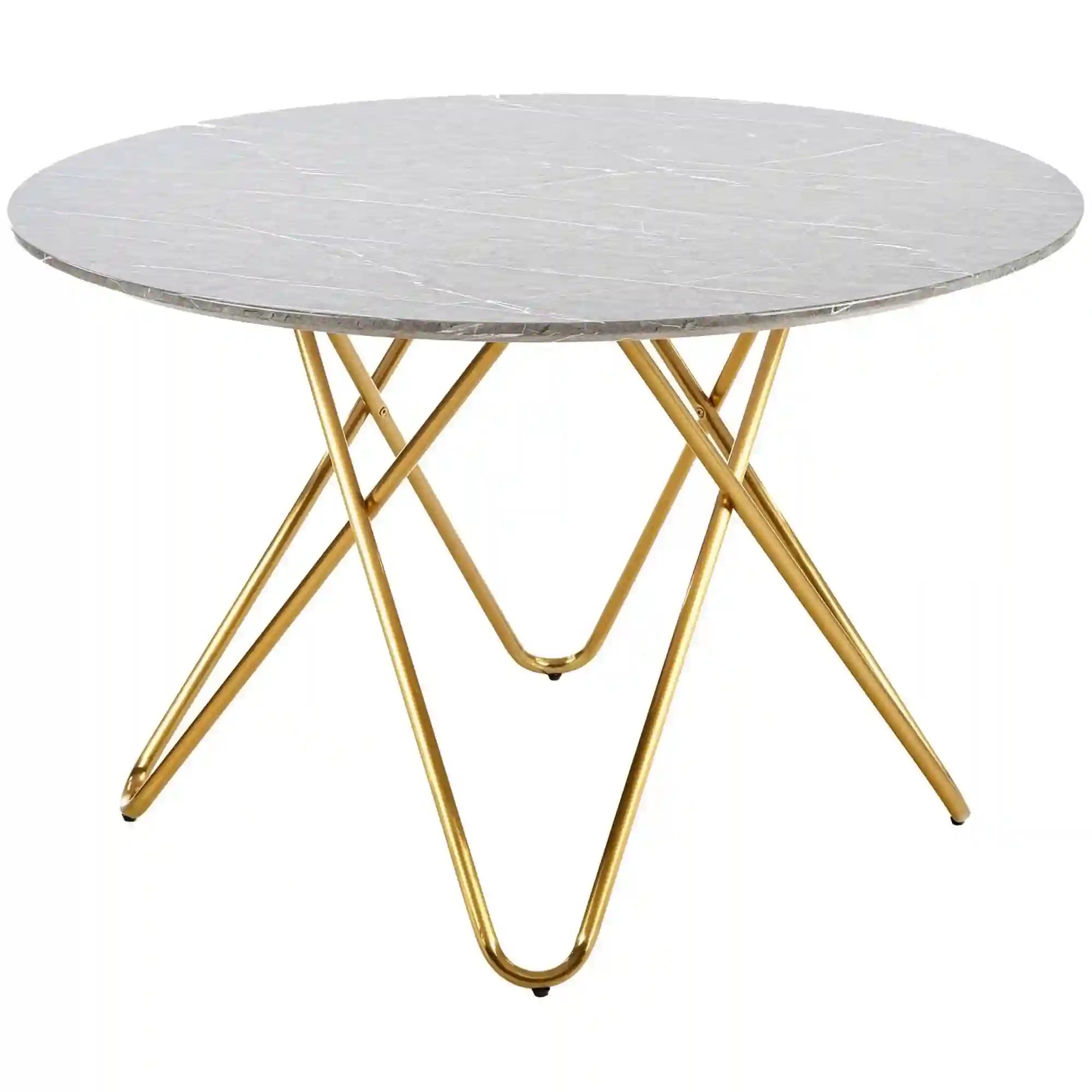 Masa HOUSTON OCN-37436, gri/auriu