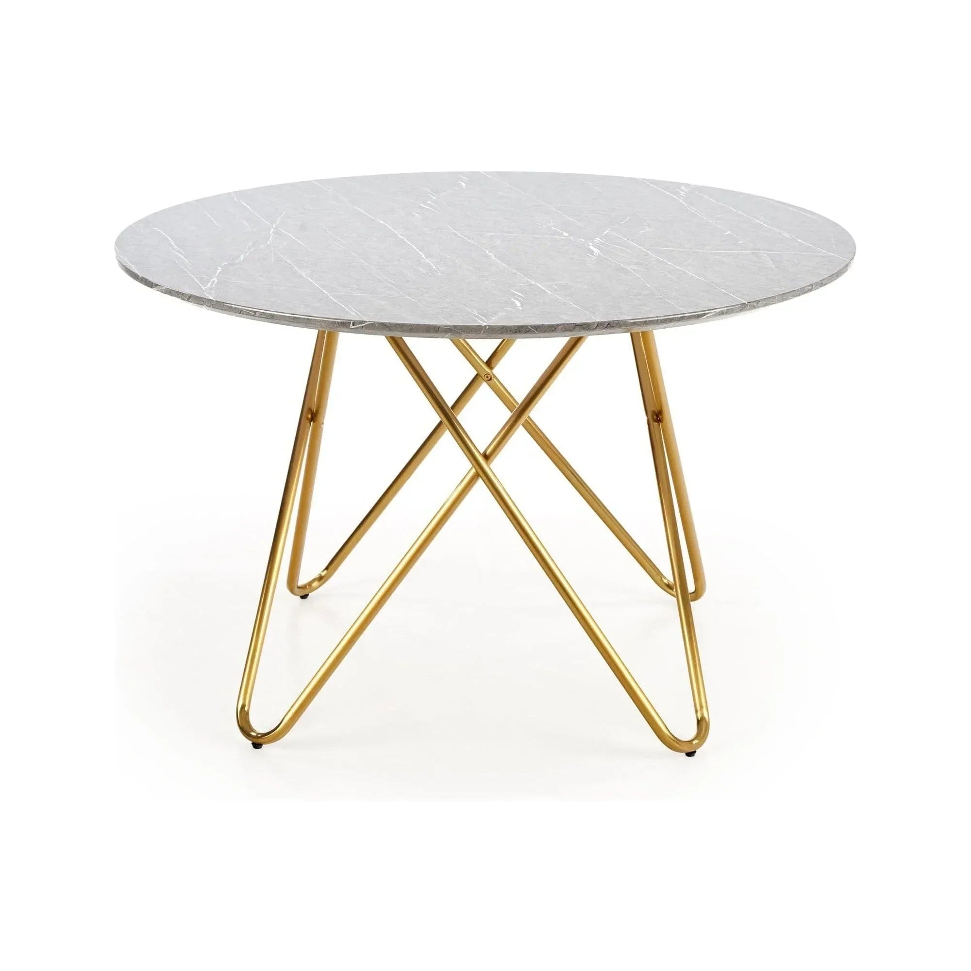 Masa HOUSTON OCN-37436, gri/auriu