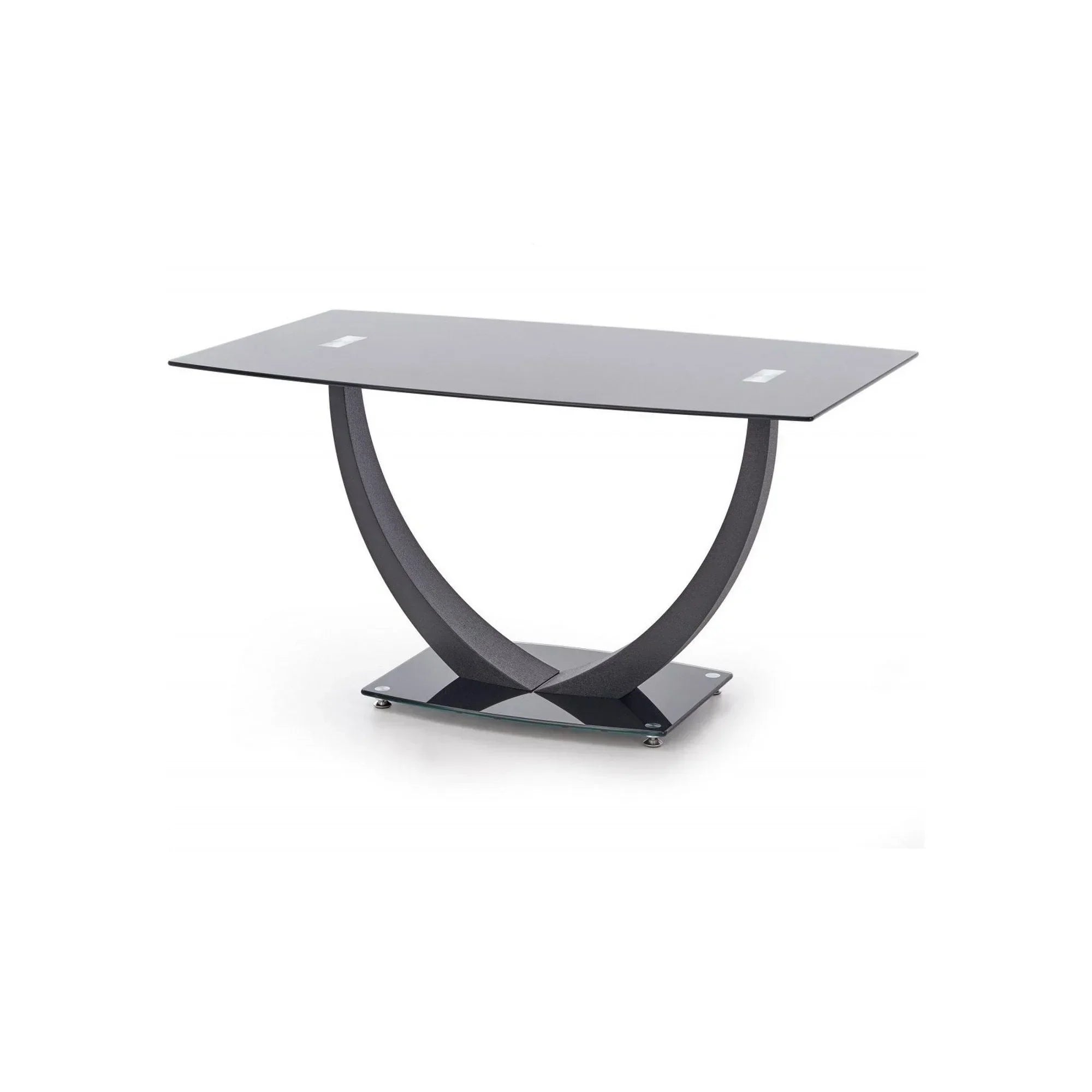 Masa HOUSTON OCN-37479, negru/transparent