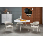 Masa HOUSTON OCN-37504, alb