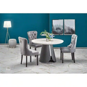 Masa HOUSTON OCN-37529, alb/gri