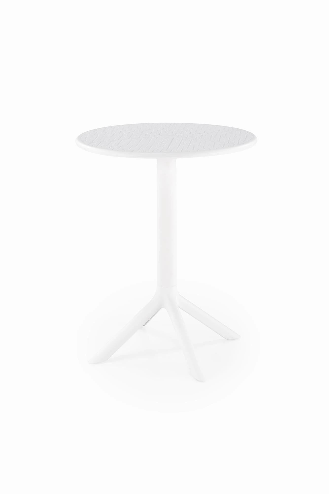 Masa CALVO, alb, polipropilena, 60x60x72 cm