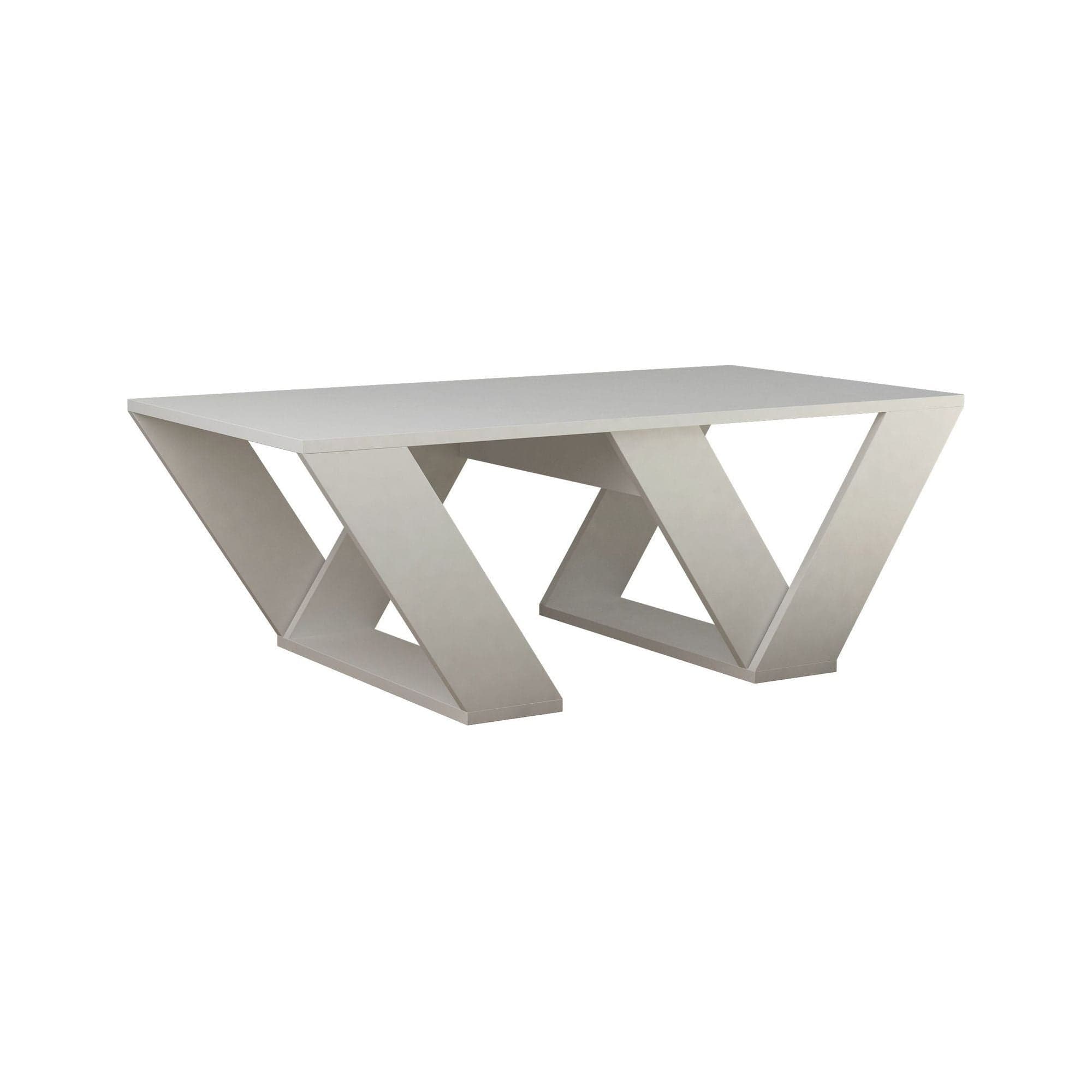 Masuta cafea AMSTERDAM OCN-31662, alb