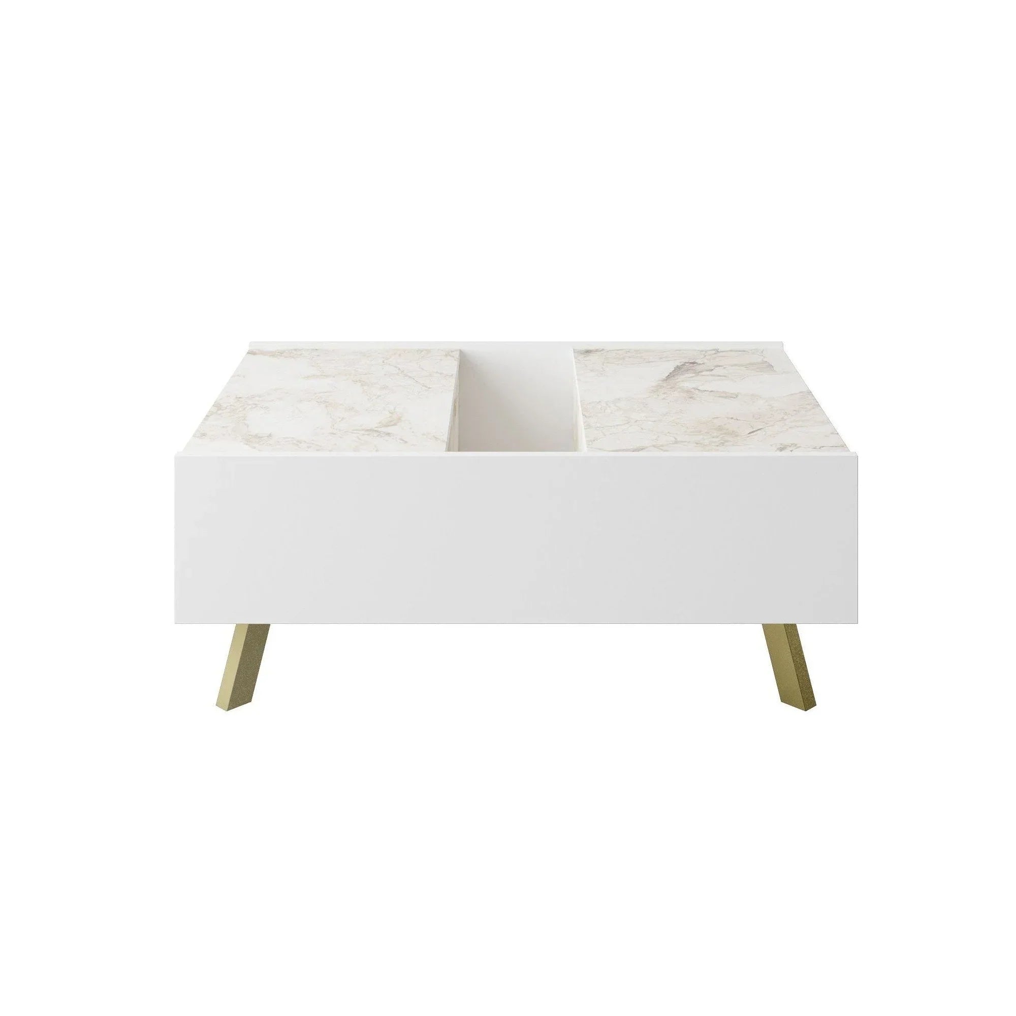 Masuta cafea AMSTERDAM OCN-31725, alb