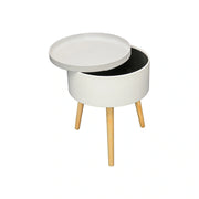 Masuta cafea BERGEN OCN-29007, alb/stejar