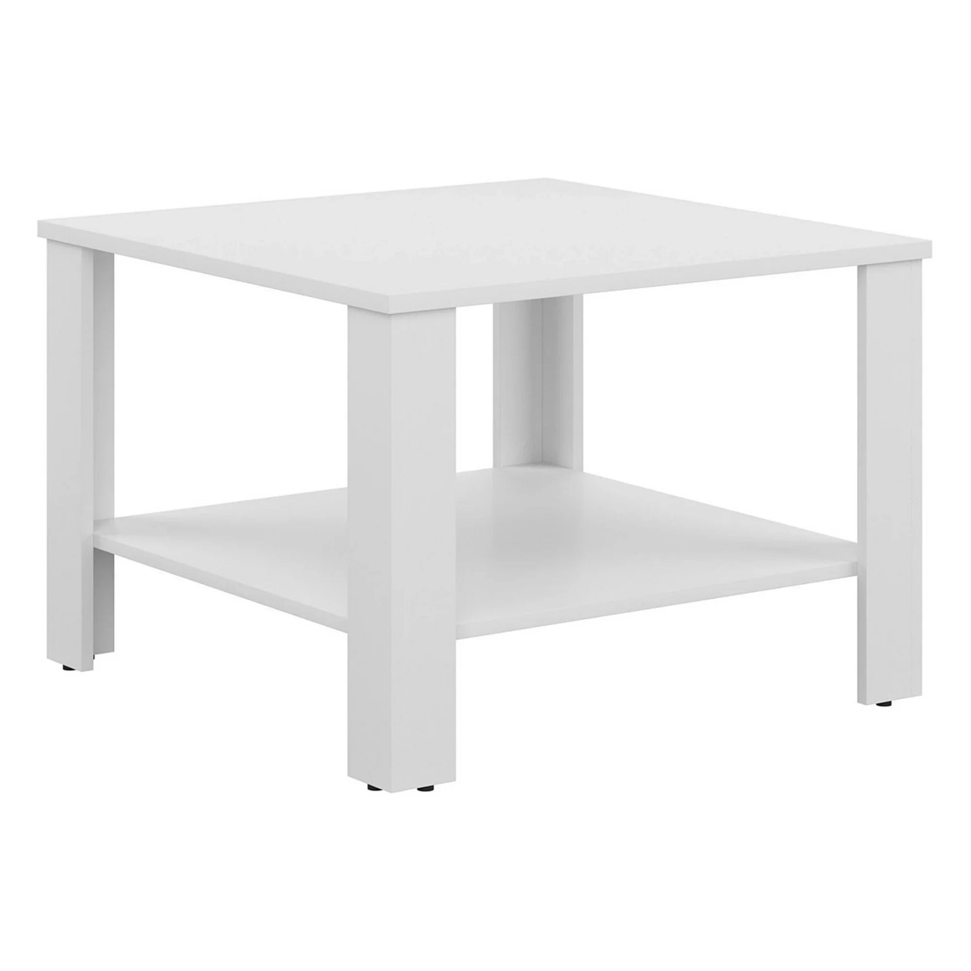 Masuta cafea BERGEN OCN-29019, alb