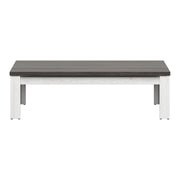 Masuta cafea BERGEN OCN-29061, gri inchis/pin larico