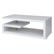 Masuta cafea BERGEN OCN-29078, alb