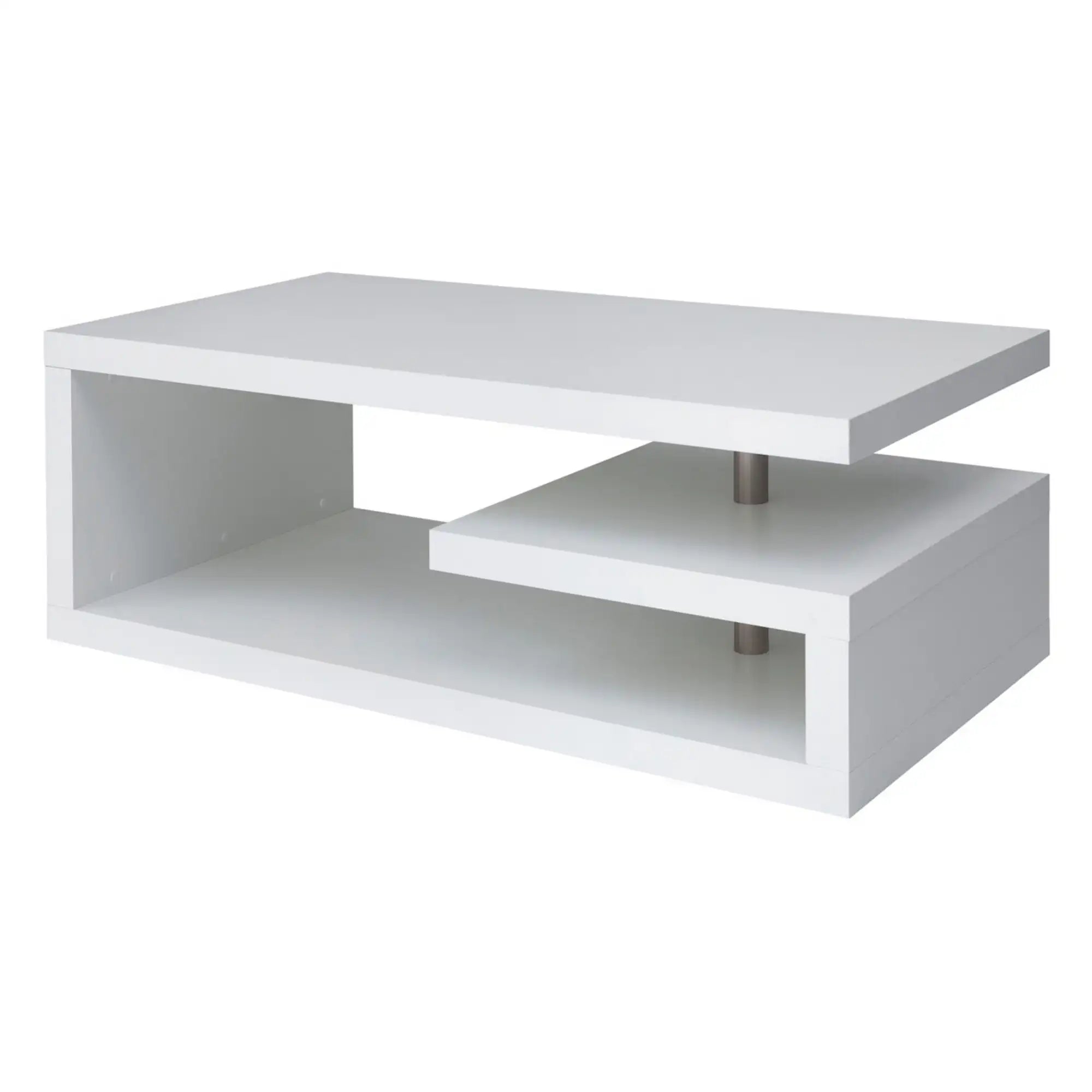 Masuta cafea BERGEN OCN-29078, alb