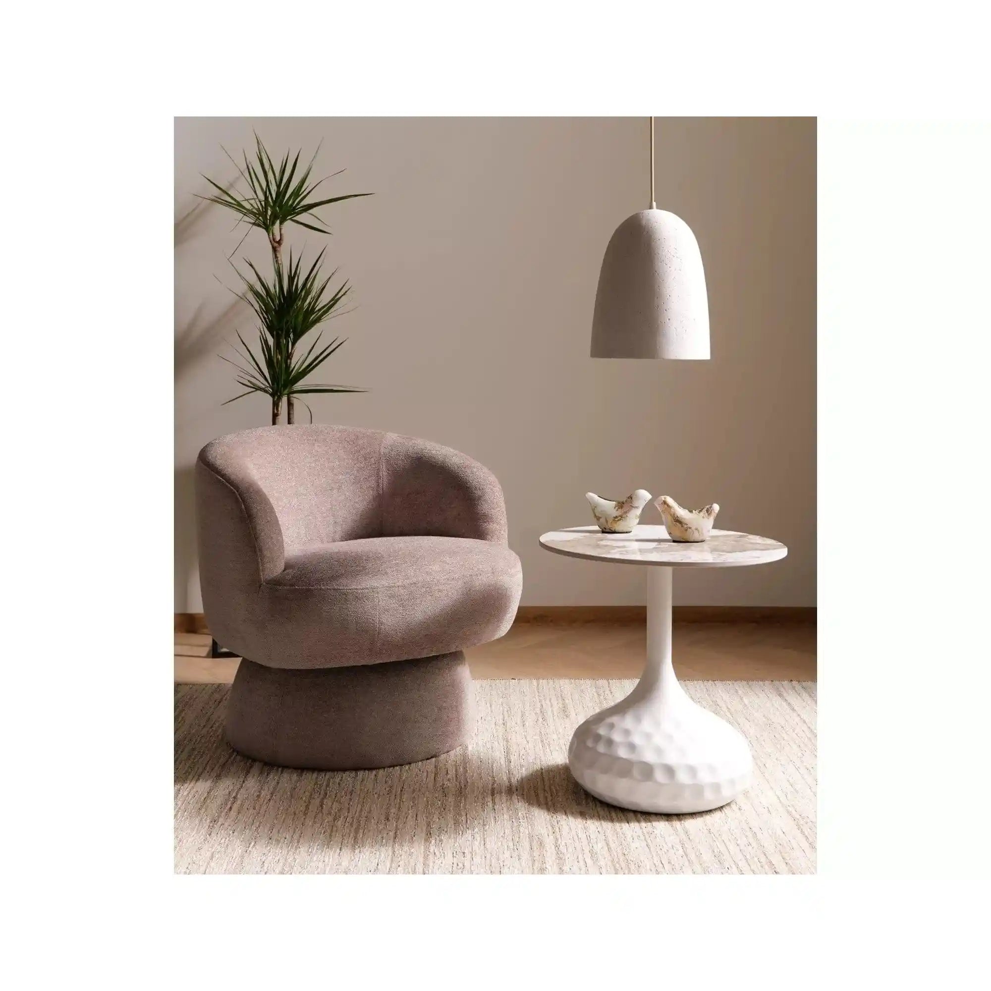 Masuta cafea DETROIT OCN-39059, alb