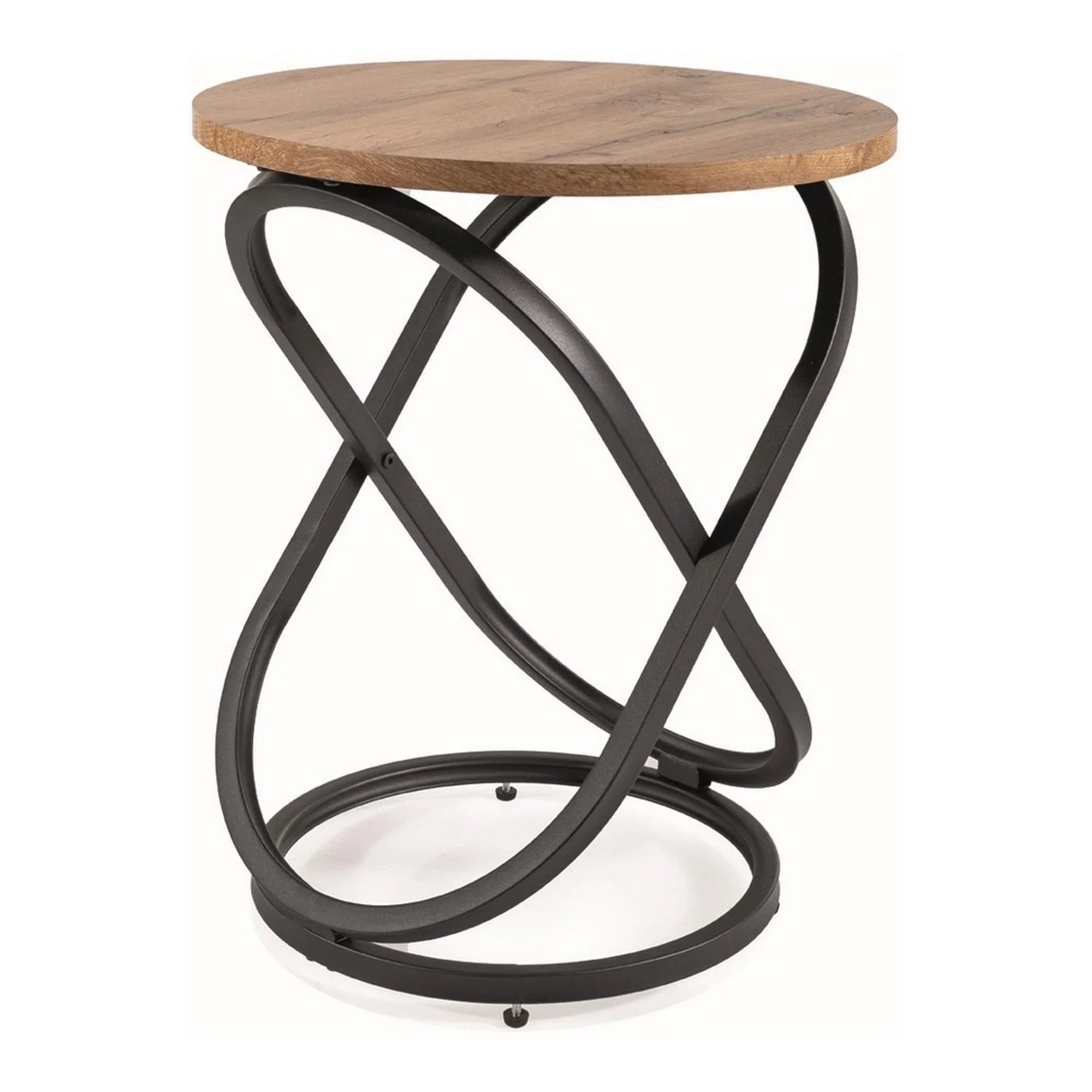 Masuta cafea DETROIT OCN-39085, stejar artisan/negru mat