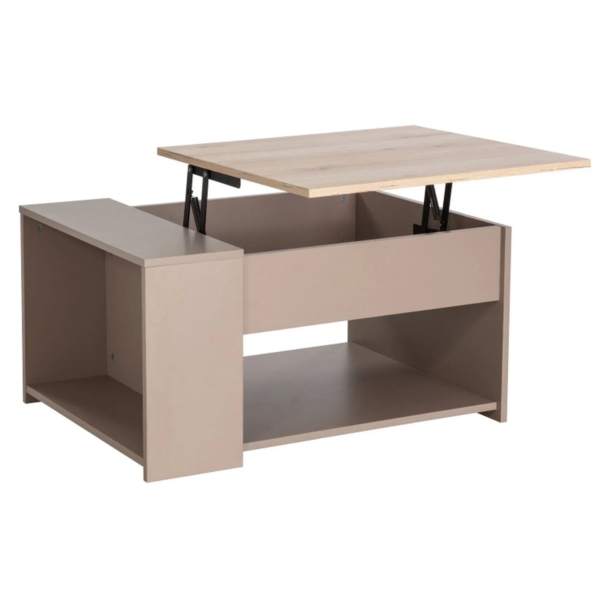 Masuta cafea DETROIT OCN-39202, bej/stejar