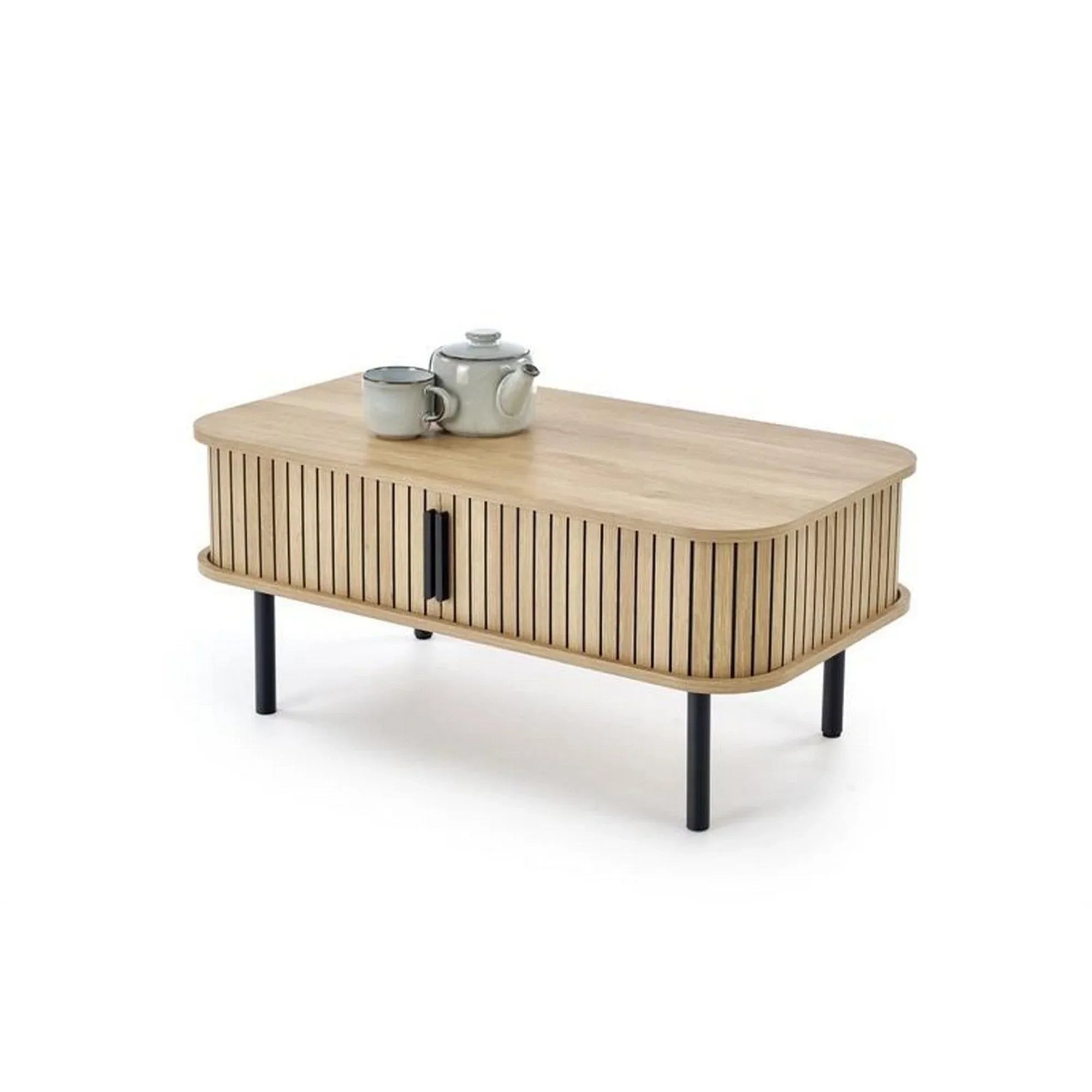 Masuta cafea HOUSTON OCN-37020, stejar/negru