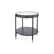 Masuta DETROIT OCN-39198, alb/negru/auriu