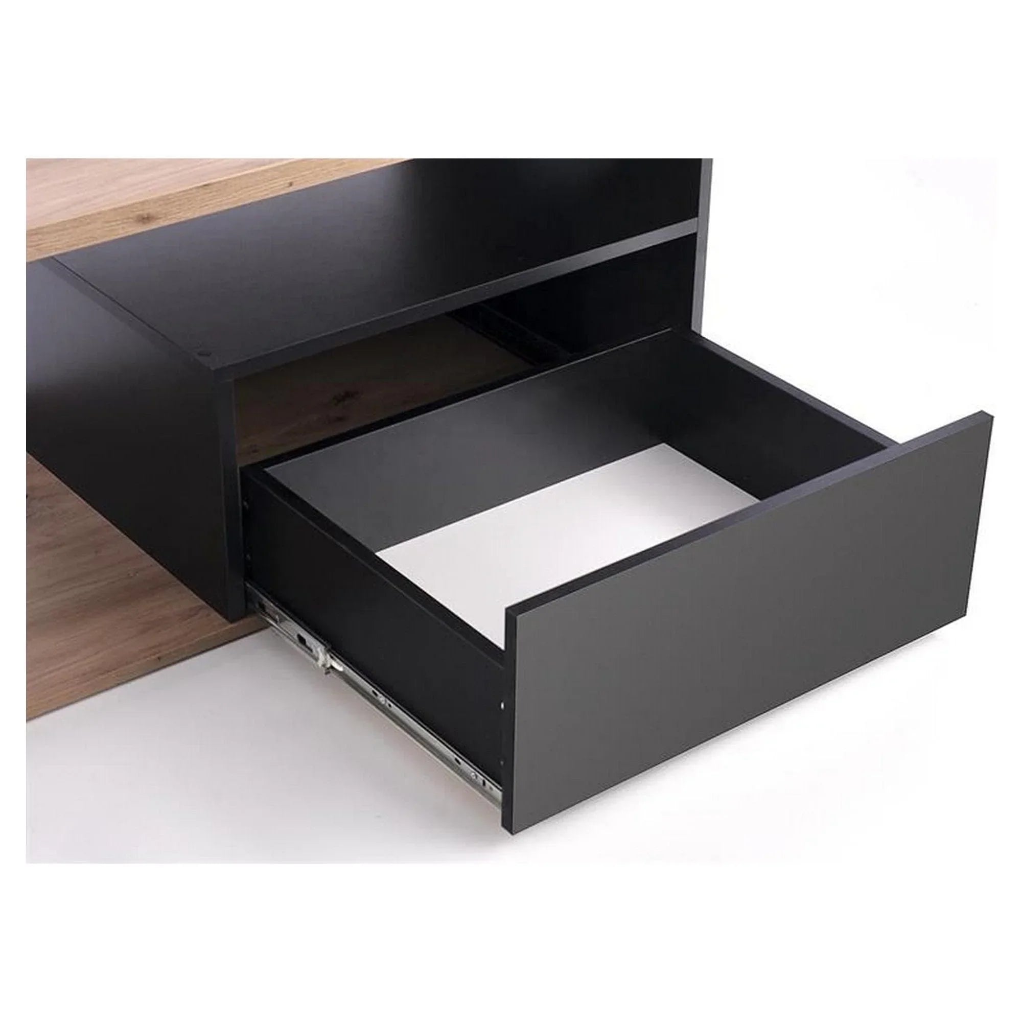 Masuta HOUSTON OCN-37098, stejar wotan/negru