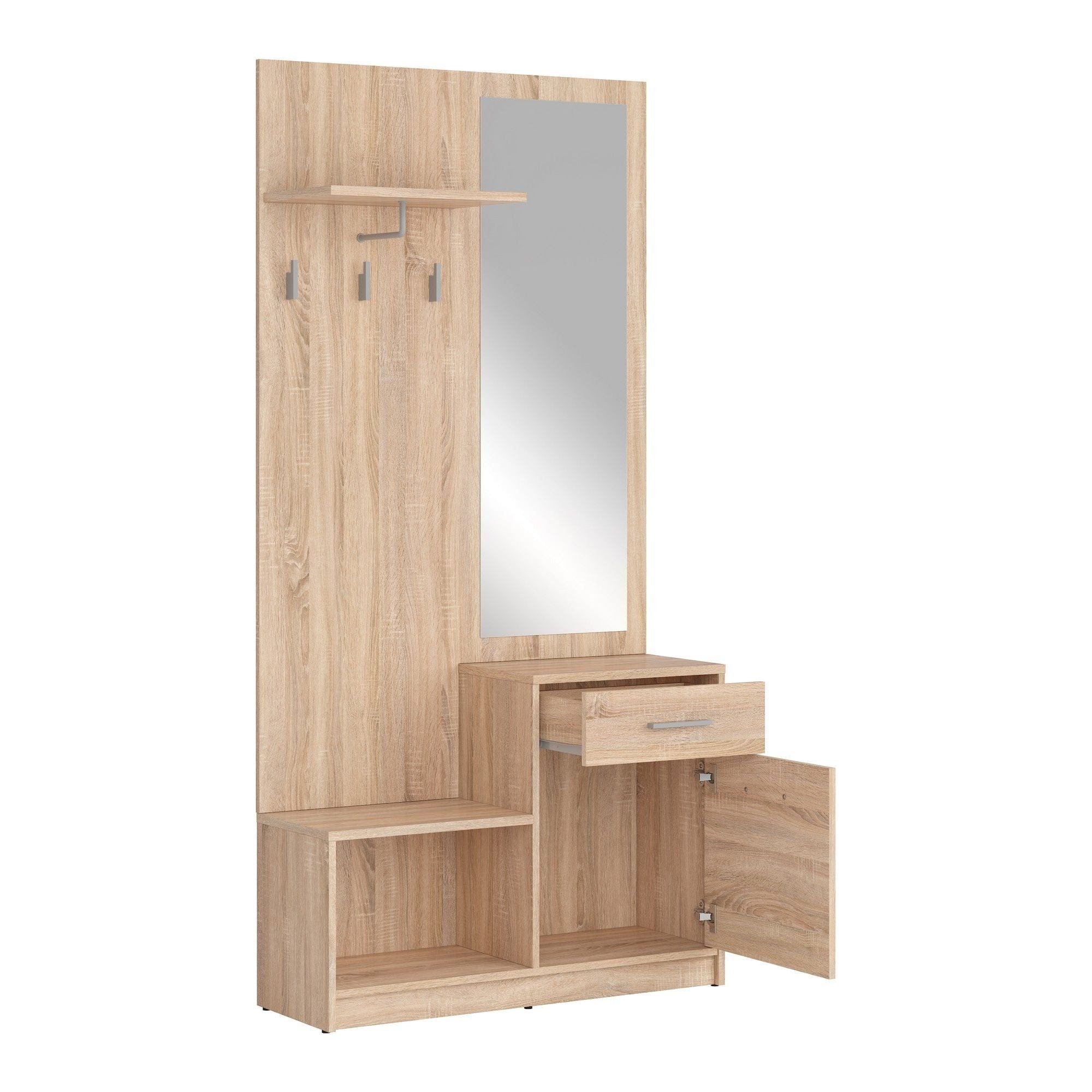 Mobilier hol BERGEN OCN-29157, stejar sonoma