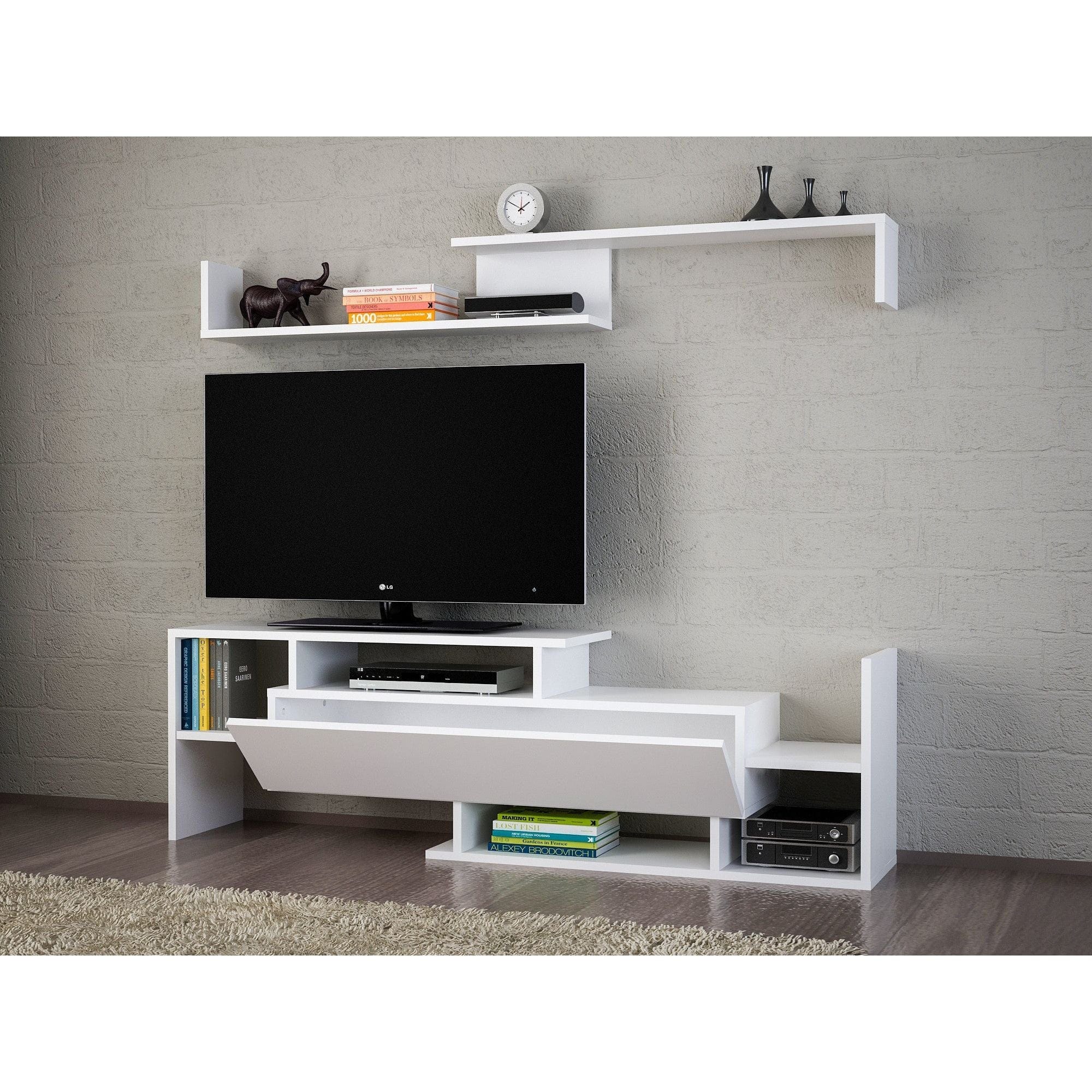 Mobilier living AMSTERDAM OCN-32319, alb