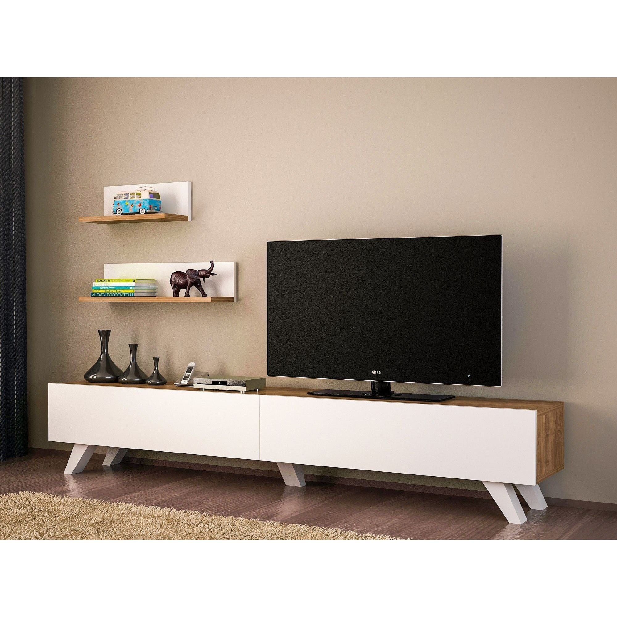 Mobilier living AMSTERDAM OCN-32320, alb/nuc