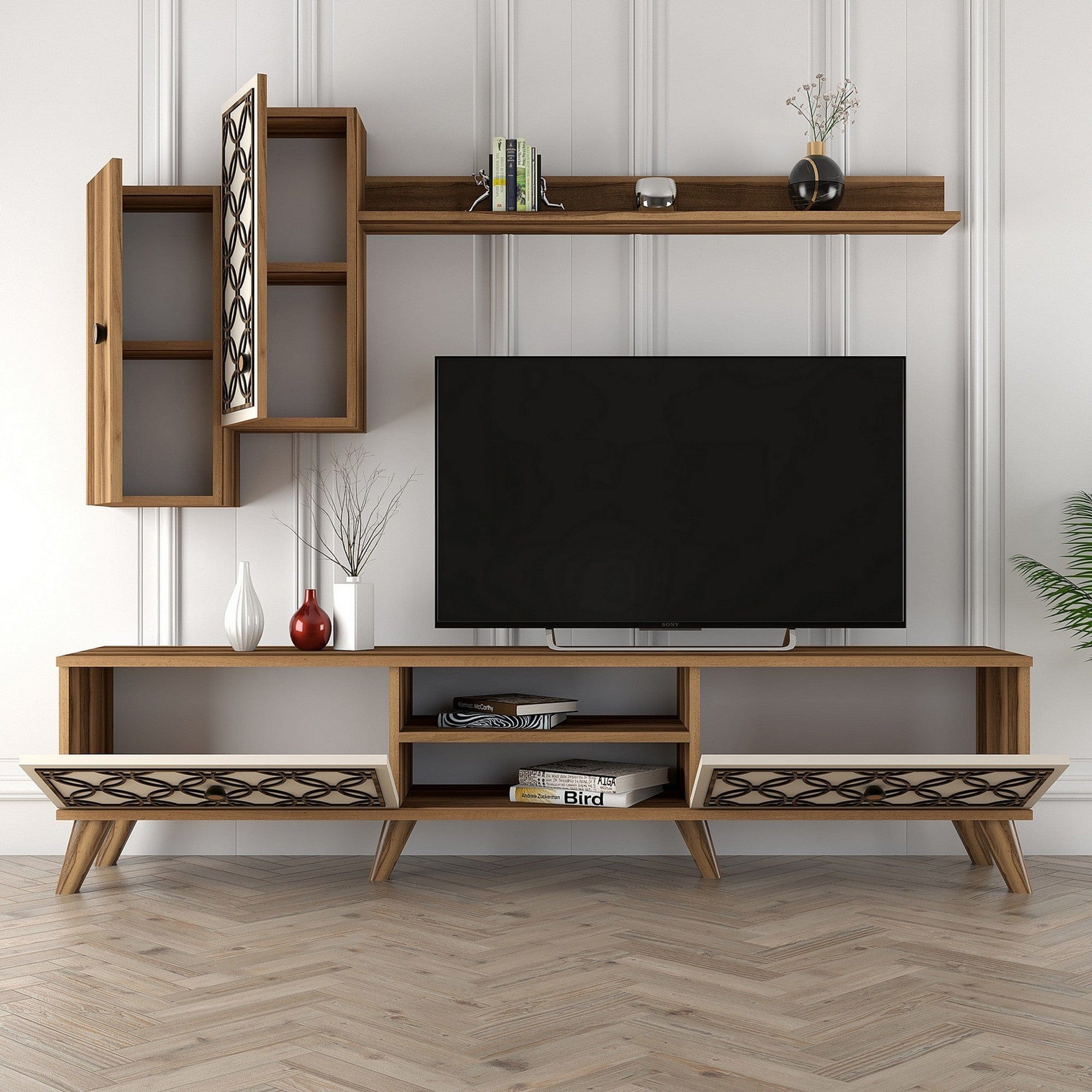 Mobilier living AMSTERDAM OCN-32356, nuc/crem