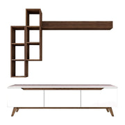 Mobilier living AMSTERDAM OCN-32360, alb/nuc