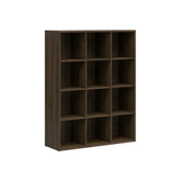 Biblioteca NEPO PLUS, stejar nobil, PAL laminat, 114x39x147 cm