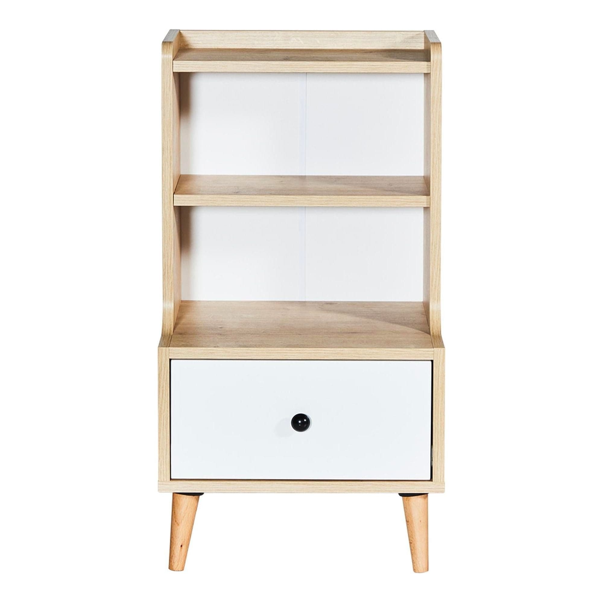 Noptiera AMSTERDAM OCN-31552, stejar/alb