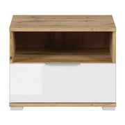 Noptiera BERGEN OCN-28952, stejar wotan/alb