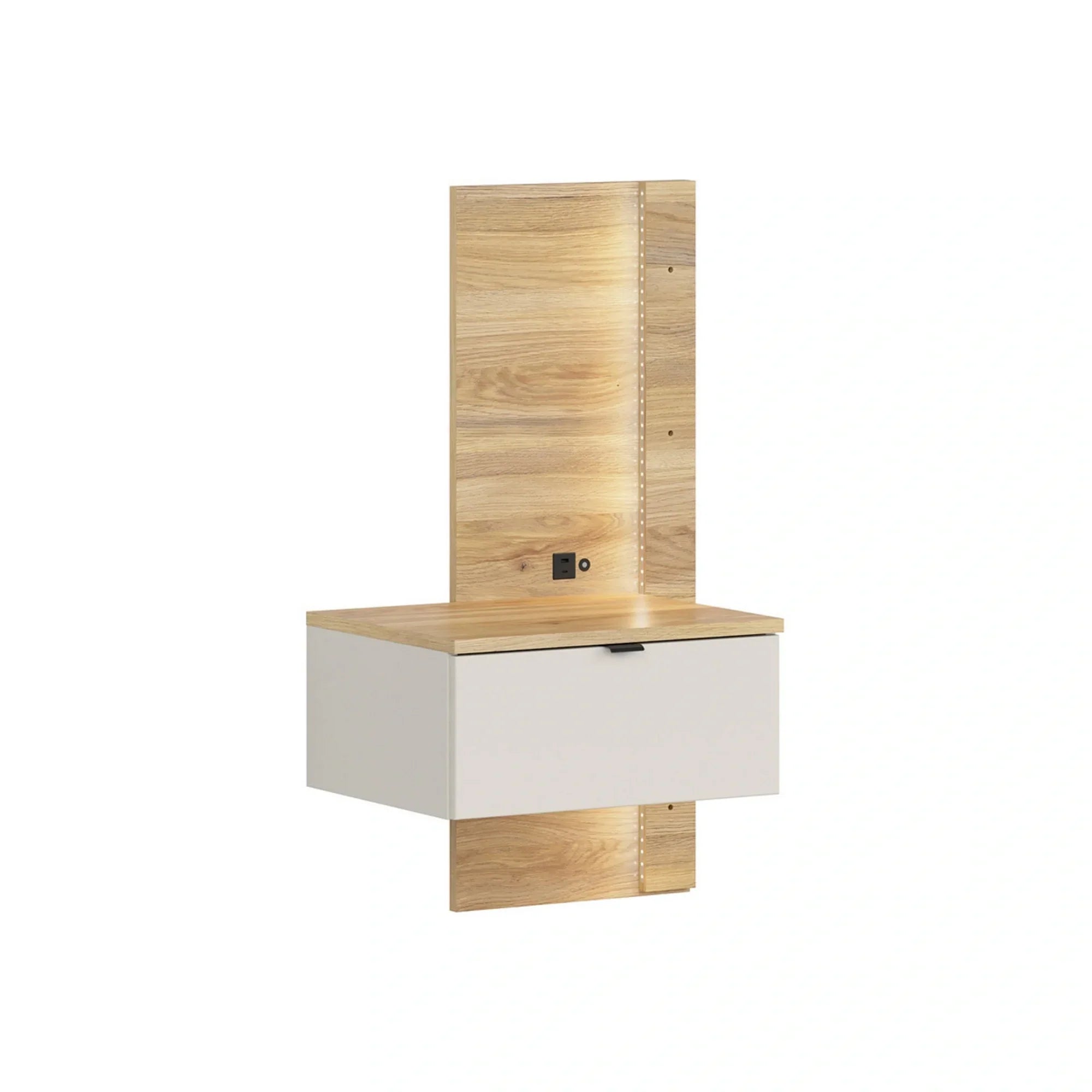 Noptiera BERGEN OCN-28991, stejar/casmir