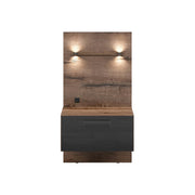 Noptiera BERGEN OCN-28999, nuc/negru