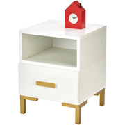 Noptiera HOUSTON OCN-36984, alb/auriu