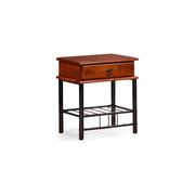 Noptiera HOUSTON OCN-36995, cires/negru