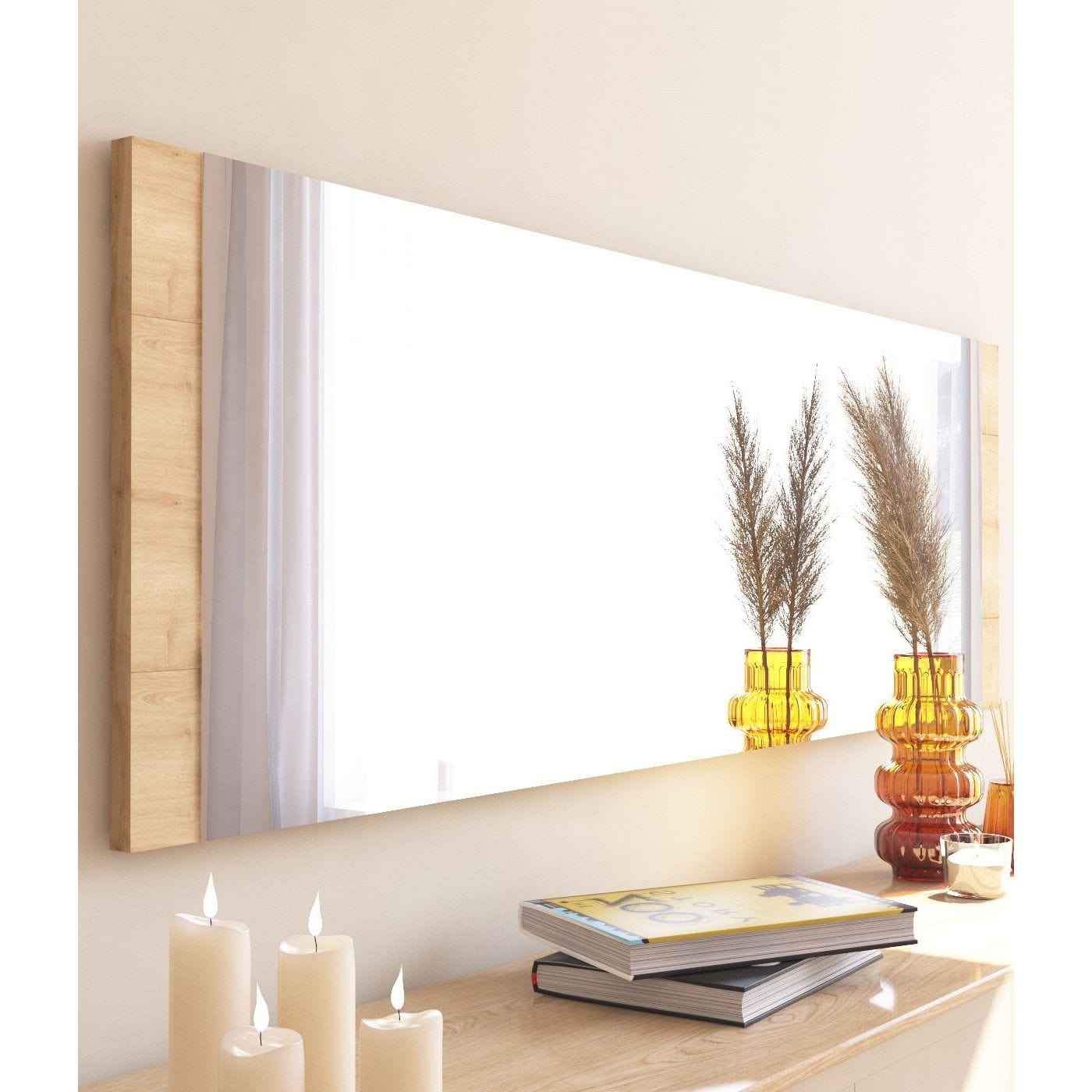 Oglinda AMSTERDAM OCN-31433, stejar