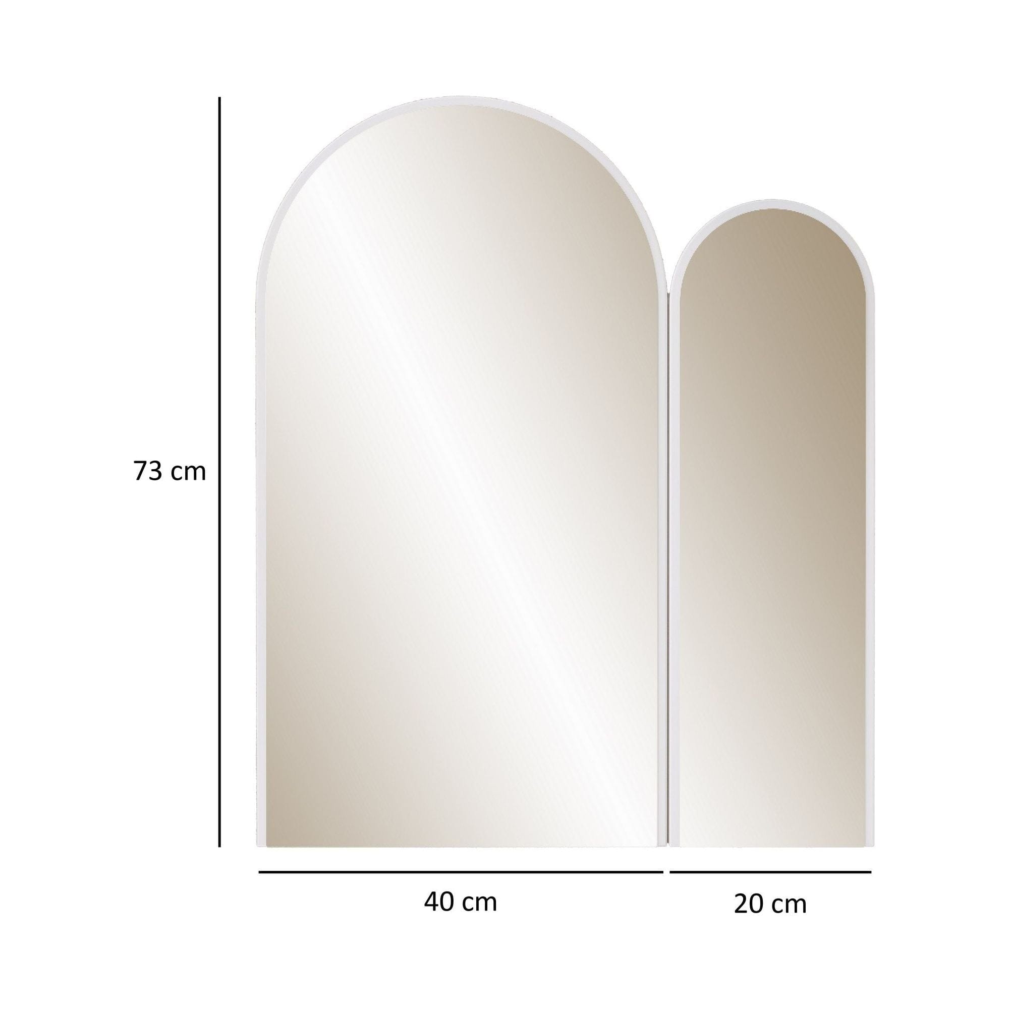 Oglinda AMSTERDAM OCN-31478, alb