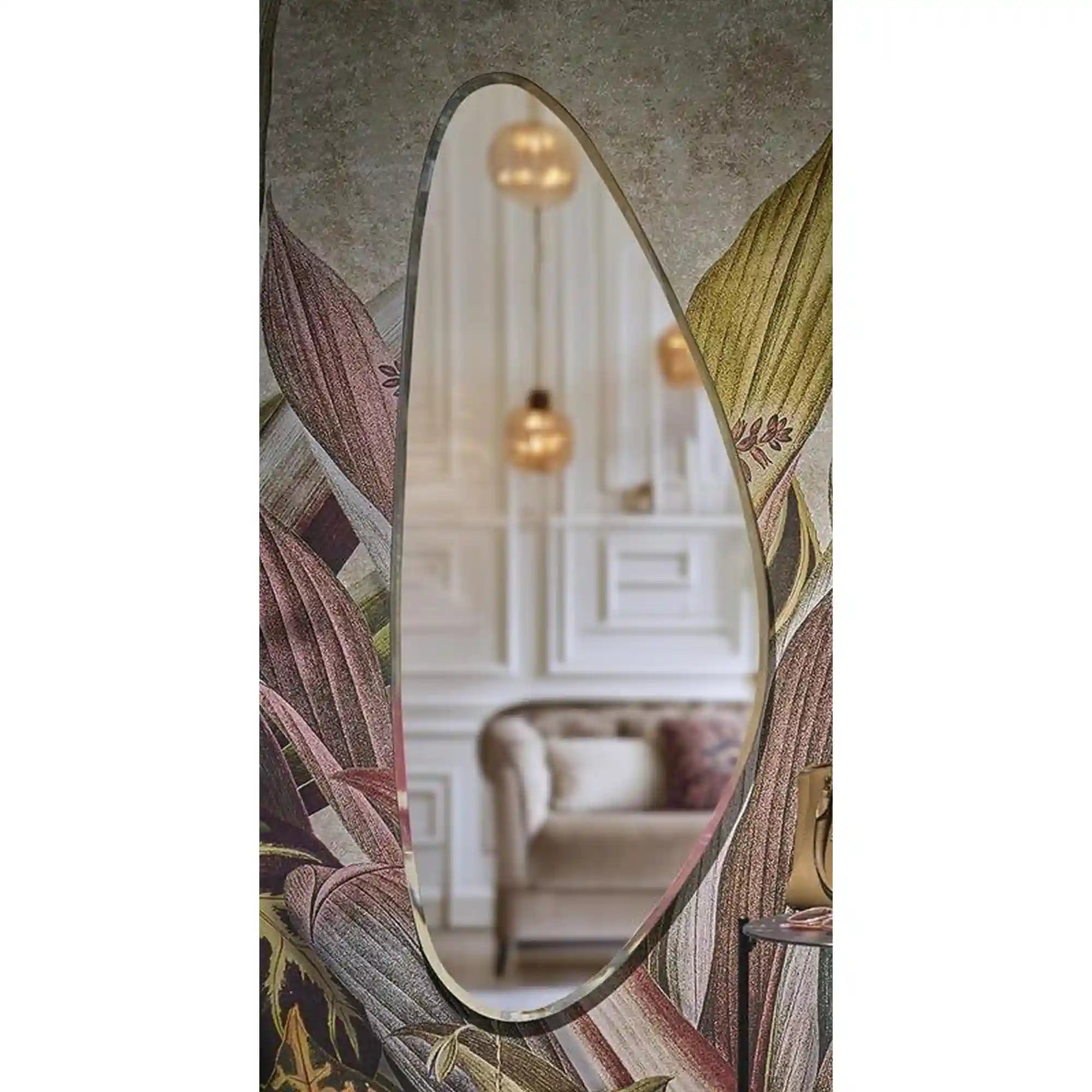 Oglinda HOUSTON OCN-36959, argintiu