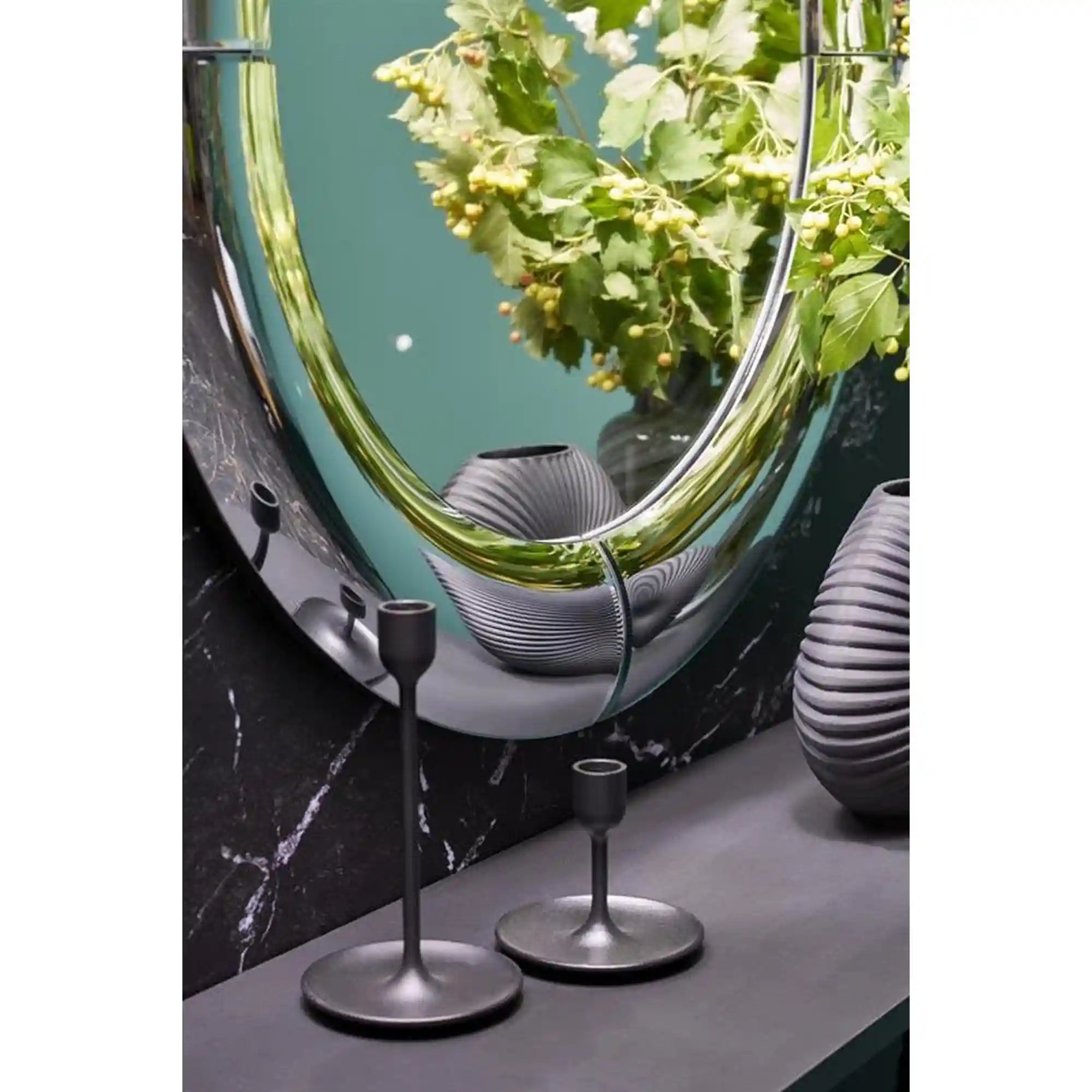 Oglinda HOUSTON OCN-36968, ivory/argintiu