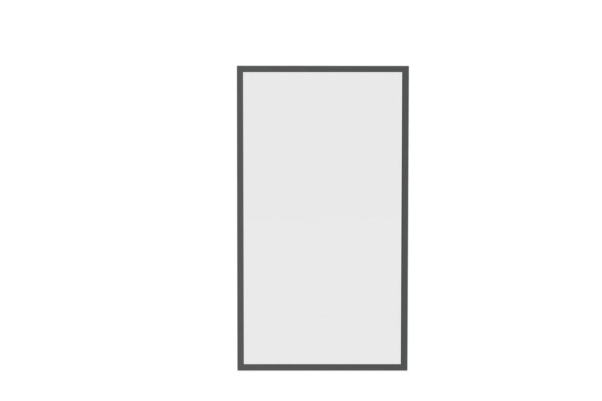 Oglinda LONDON, gri antracit, PAL, 70x2x125 cm