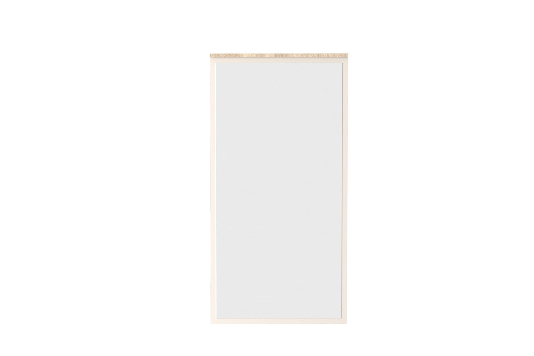 Oglinda VERTO, casmir/stejar sonoma, PAL, 63x3x125 cm