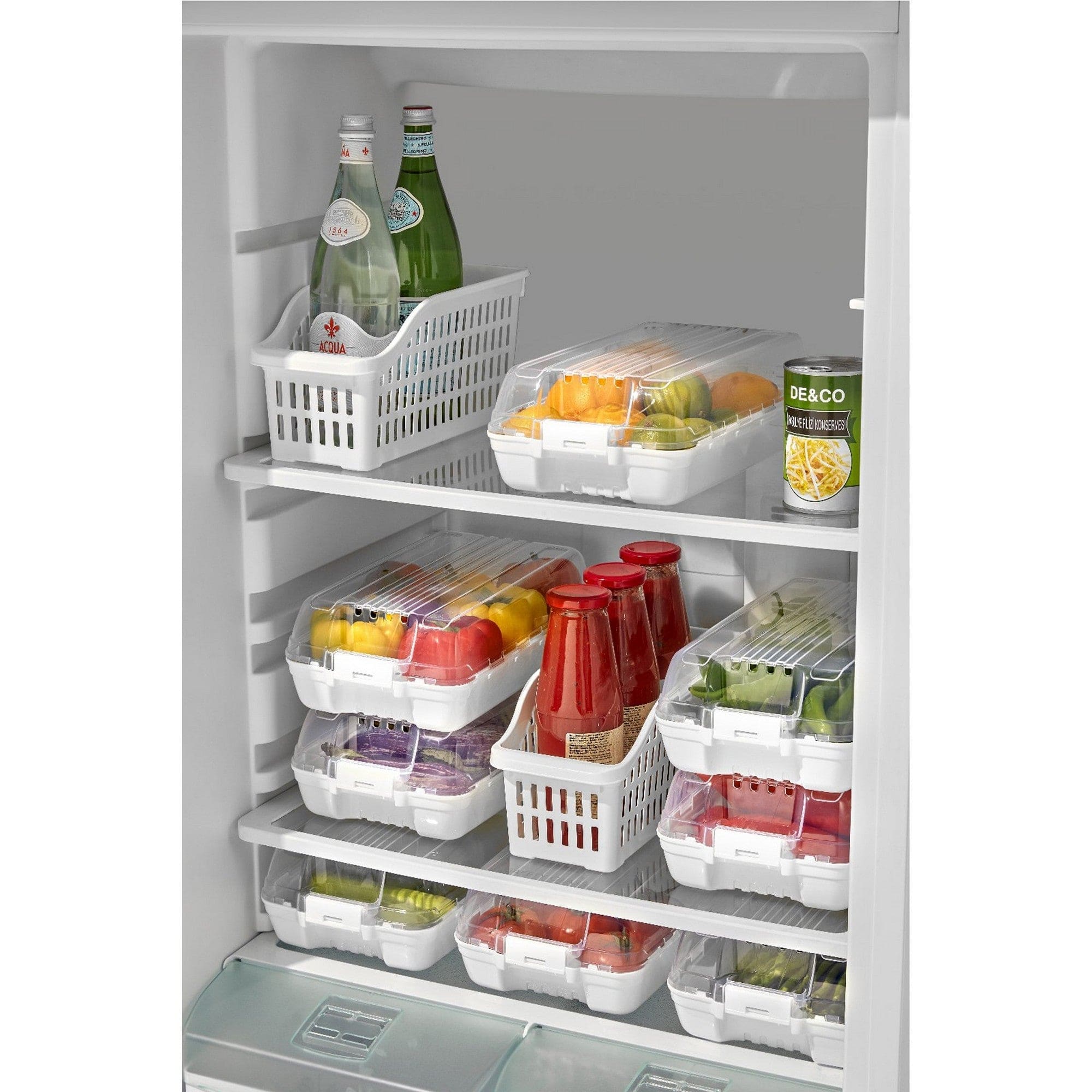 Organizator bucatarie AMSTERDAM OCN-31383, alb